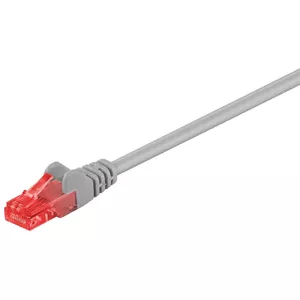 Goobay 95250 сетевой кабель Серый 0,25 m Cat6 U/UTP (UTP)