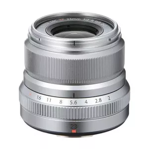 Fujifilm XF23mmF2 R WR Беззеркальный цифровой фотоаппарат со сменными объективами Широкоугольный объектив Серебристый