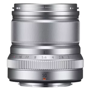 Fujifilm XF 50mm F2.0 R WR Беззеркальный цифровой фотоаппарат со сменными объективами / Зеркальный фотоаппарат Телефотообъектив Серебристый