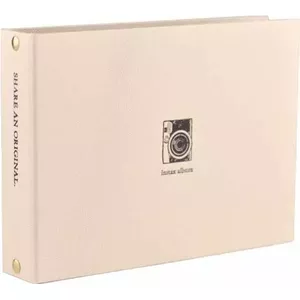 Fujifilm Instax albums Mini ar 2 gredzeniem, zelta krāsā