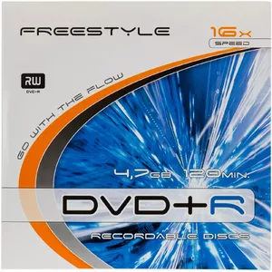 Omega Freestyle DVD+R 4.7GB 16x droša iepakojuma versija