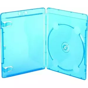 Футляр Amaray Blu-Ray 14 мм, светло-голубой