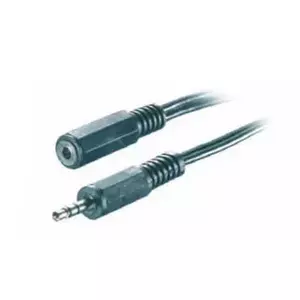 Vivanco 3.5mm/3.5mm 1.5m audio kabelis 1,5 m Melns