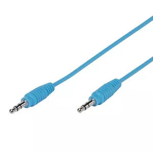 Vivanco 3.5mm, 1m аудио кабель 3,5 мм Синий