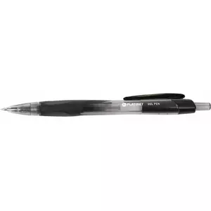 Platinet želejas tintes pildspalva 4gab, melna (43015)