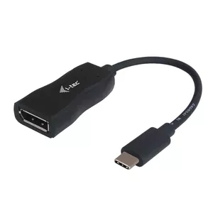 i-tec C31DP60HZP video kabeļu aksesuārs 0,15 m USB-C 3.1 DisplayPort Melns