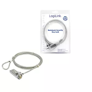 LogiLink Notebook Security Lock w/ Combination kabeļu slēdzene 1,5 m