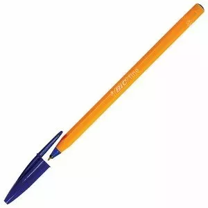 BIC lodīšu pildspalvas ORANGE FINE 0,8 mm, zilas, maisiņā 1 gab. 101113
