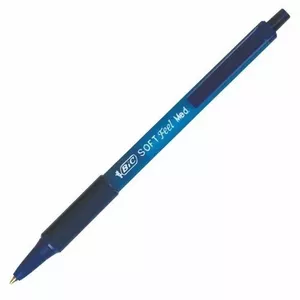 BIC Lodīšu pildspalvas SOFTFEEL CLIC 0,32 mm, zilas, maisiņā, 1 gab. 914346