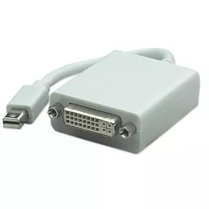 Techly IADAP-MDP-DVIF video cable adapter 0.15 m Mini DisplayPort DVI-I White