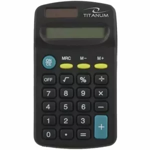 Titanum TCL101 Калькулятор, 8 цифр экран