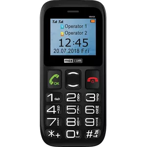 MaxCom Comfort MM426 4,5 cm (1.77") 72 g Черный Телефон для пожилых людей