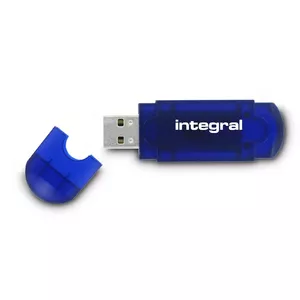 Integral 128GB USB2.0 DRIVE EVO BLUE USB zibatmiņa USB Type-A 2.0 Zils