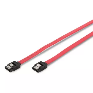 Digitus 2x SATA 7-pin, 0.5 m SATA kabelis 0,5 m Sarkans
