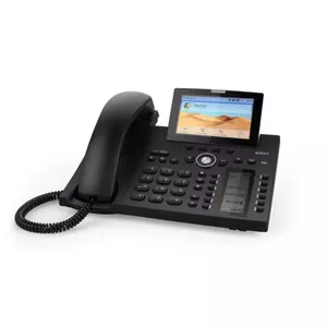 Snom D385 IP-телефон Черный 12 линий TFT