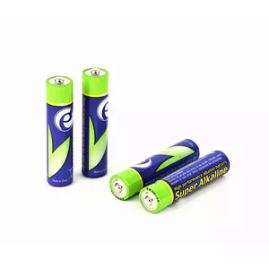 Gembird Battery Set alkaline ENERGENIE EG-BA-AAA4-01 x 4 - Batterie - Micro (AAA) Vienreizējas lietošanas baterija Sārmaina akumulatoru baterija