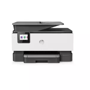 HP OfficeJet Pro МФУ 9010, Цвет, принтер для Малый и средний бизнес, Печать, копирование, сканирование, факс, Автоподатчик на 35 листов; печать с USB-носителей с помощью разъема USB на передней панели; сканирование в сообщение электронной почты; двусторонняя печать; двухпроходный двусторонний автоподатчик