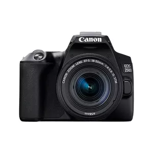 Canon EOS 250D + EF-S 18-55mm f/4-5.6 IS STM SLR Kameras komplekts 24,1 MP CMOS 6000 x 4000 pikseļi Melns