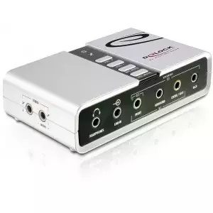 DeLOCK USB Sound Box 7.1 7.1 канала