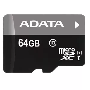 ADATA Micro SDXC 64GB MicroSDXC UHS Klases 10