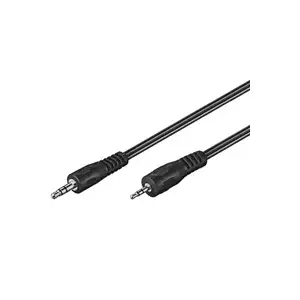 Goobay AVK 313-200 2.0m audio kabelis 2 m 2.5mm 3.5mm Melns