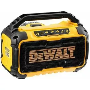 DeWalt DCR011 XJ, speaker (yellow / black, Bluetooth, jack, USB)