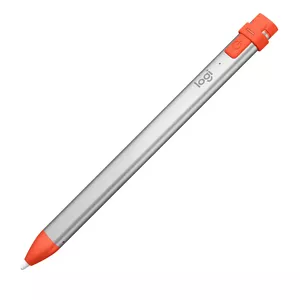 Logitech Crayon стилус 20 g Оранжевый, Серебристый