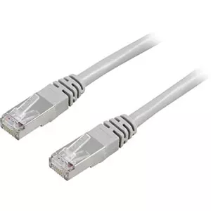 Deltaco FTP Cat5e - 0.5m сетевой кабель Серый 0,5 m