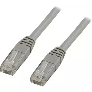 Deltaco TP-607 сетевой кабель Серый 0,75 m Cat6 U/UTP (UTP)