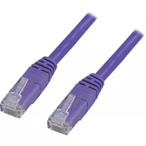 Deltaco TP-603P сетевой кабель Пурпурный 0,3 m Cat6 U/UTP (UTP)
