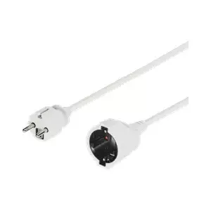 Deltaco DEL-119B кабель питания Белый 3 m CEE7/7 CEE7/4