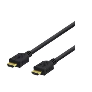 Deltaco HDMI-1005D HDMI кабель 0,5 m HDMI Тип A (Стандарт) Черный