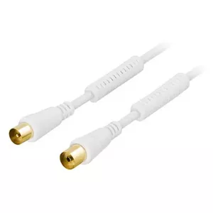 Deltaco AN-102 коаксиальный кабель 2 m IEC 169-2 ha IEC 169-2 ho Белый