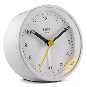 Braun BC12W alarm clock Quartz alarm clock White