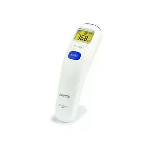 Omron MC-720-E digitālais ķermeņa temperatūras mērītājs Attālinātā temperatūras nolasīšana Balts
