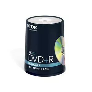 TDK 100 x DVD+R 4.7GB 4,7 GB 100 шт