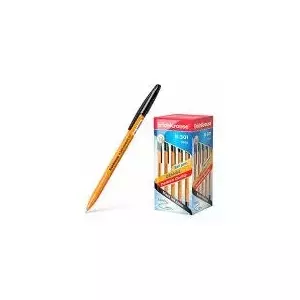 Шариковая ручка R-301 Orange Stick, ErichKrause, чёрная