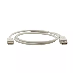 Kramer Electronics USB-A (M) to USB-A (F) 2.0, 0.3m USB кабель 0,3 m USB 2.0 USB A Белый