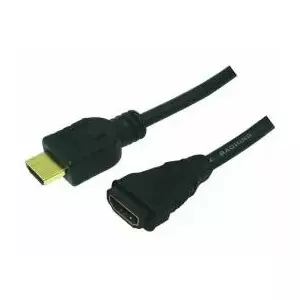 LogiLink HDMI/HDMI, 2.0m HDMI кабель 2 m HDMI Тип A (Стандарт) Черный