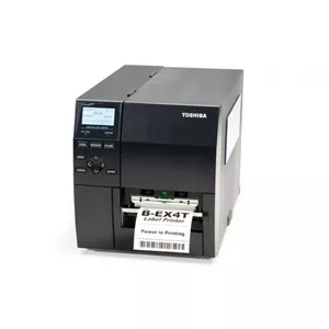 Toshiba B-EX4T1-TS12-QM-R etiķešu printeris Tieši temiskā & termiskā pārvešana 305 x 305 DPI 335 mm/sec Vadu Ethernet/LAN savienojums