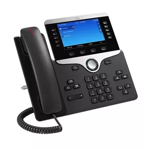 Cisco 8841 IP-телефон Черный, Серебристый