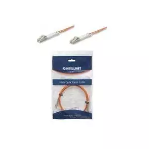 Intellinet 470315 optisko šķiedru kabelis 2 m LC OM2 Oranžs