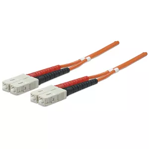Intellinet 470018 optisko šķiedru kabelis 2 m SC OM2 Oranžs
