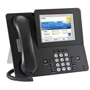 Avaya 9670G IP Deskphone IP-телефон Древесный уголь 2 линий ЖК