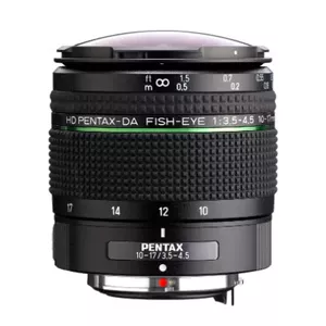 Pentax 23130 kameras objektīvs & filtrs MILC Plats "zivs acs" objektīvs Melns