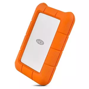 LaCie Rugged USB-C ārējais cietais disks 2 TB Oranžs, Sudrabs