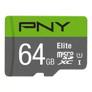 PNY Elite 64 GB MicroSDXC Klases 10