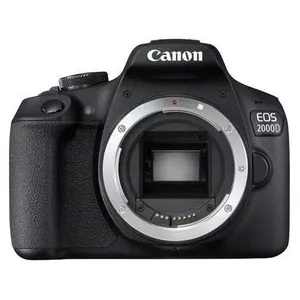 Canon EOS 2000D BK BODY EU26 Однообъективный зеркальный фотоаппарат без объектива 24,1 MP CMOS 6000 x 4000 пикселей Черный
