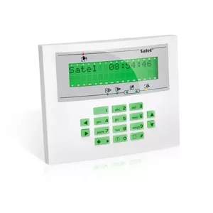 Satel INT-KLCDL-GR Базовый считыватель контроля доступа Зеленый, Белый