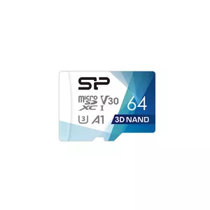 Silicon Power Superior Pro 64 GB MicroSDXC UHS-III Klases 10